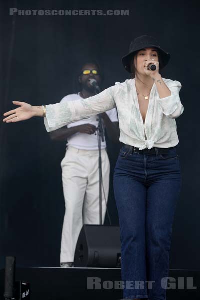 CAMELIA JORDANA - 2019-07-21 - PARIS - Hippodrome de Longchamp - Main Stage 2 - 